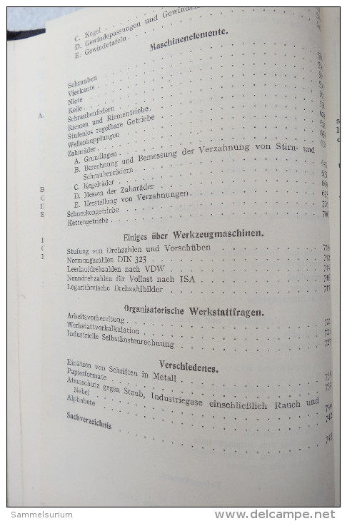 Klingelnberg "Technisches Hilfsbuch" Von 1942 - Technical