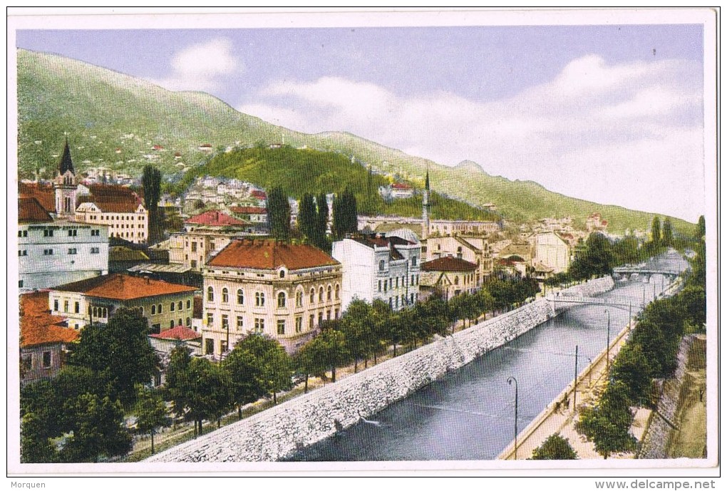 9482. Postal SARAJEVO (Yugoeslavia). Vista Del Rio - Yugoslavia