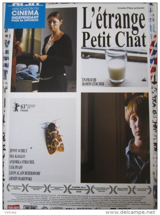 Plaquette 4 Pages : L' Étrange Petit Chat, Ramon Zurcher. 2013 - Sonstige & Ohne Zuordnung