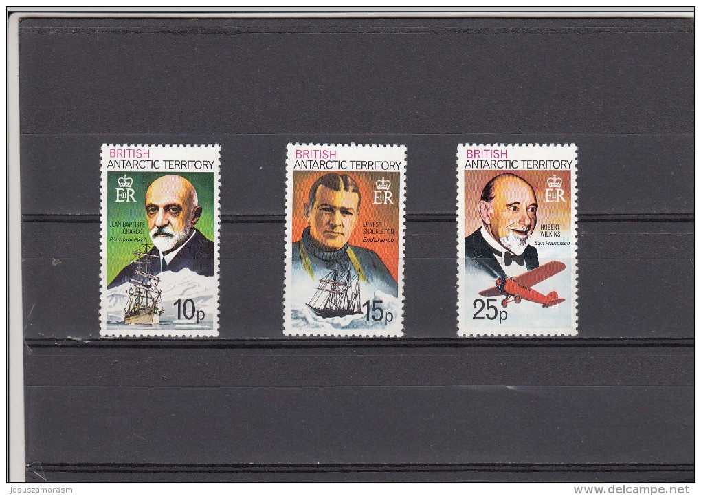 Territorio Antartico Britanico Nº 105 Al 107 - Unused Stamps
