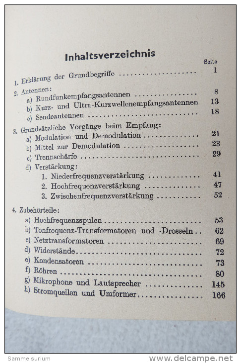 Reinhold Kollak/Rolf Wigand "Funktechnik In Frage Und Antwort" Von 1939/40 - Technical