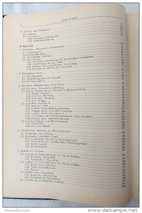 Heinrich Rödel "Mechanik Für Ingenieure" Band 5: Hydromechanik (Erstauflage) Von 1953 - Técnico