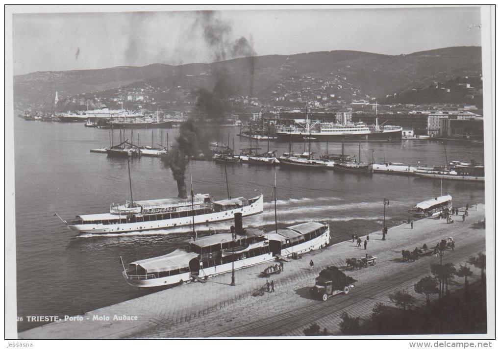 AK - Triest - Porto 1923 - Trieste