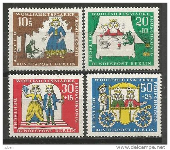 Allemagne Berlin - CB140 - Le Roi Crapaud - Froschkonig - Timbres * - Fairy Tales, Popular Stories & Legends