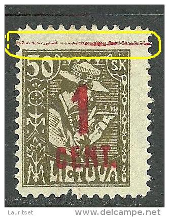 LITAUEN Lithuania Litva 1922 Michel 147 * + OPT EROR * - Lithuania