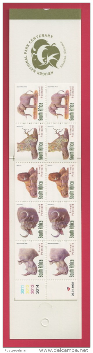 SOUTH AFRICA, 1998, MNH, Booklet 32, Big 5 Lioness , Sa1178, F 3772 (26-1-1998) - Postzegelboekjes