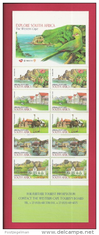 SOUTH AFRICA, 1998, MNH, Booklet 38, Explore South Africa, Sa1134, F 3786 - Postzegelboekjes