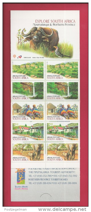 SOUTH AFRICA, 1999, MNH, Booklet 45,  Explore South Africa, 1219, F3789 - Booklets