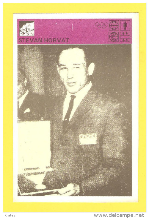 Svijet Sporta Card - Stevan Horvat     204 - Worstelen