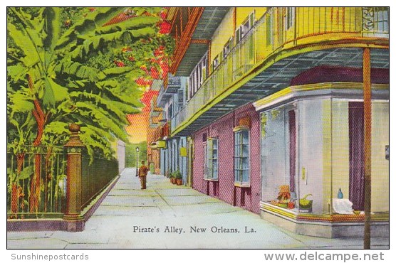 Pirates Alley New Orleans Louisiana - Baton Rouge
