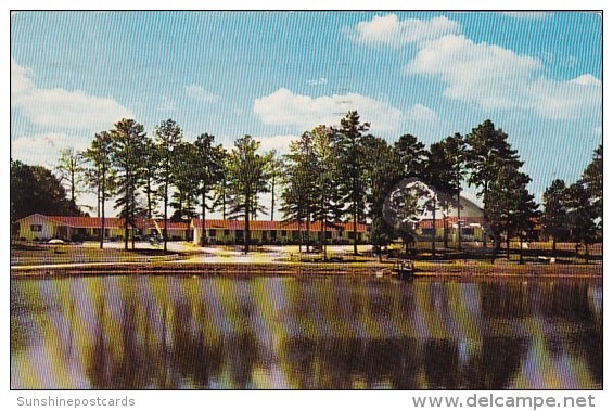 Samyra Lake Motor Court Raleigh North Carolina 1960 - Raleigh