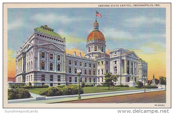 Indiana State Capitol Indianapolis Indiana - Indianapolis