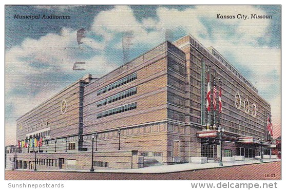 Municipal Auditorium Kansas City Missouri 1947 - Kansas City – Missouri