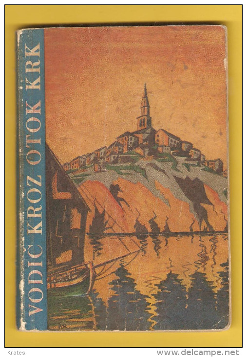 Old Travel Guide - Island  Krk, Croatia, Yugoslavia - Other & Unclassified