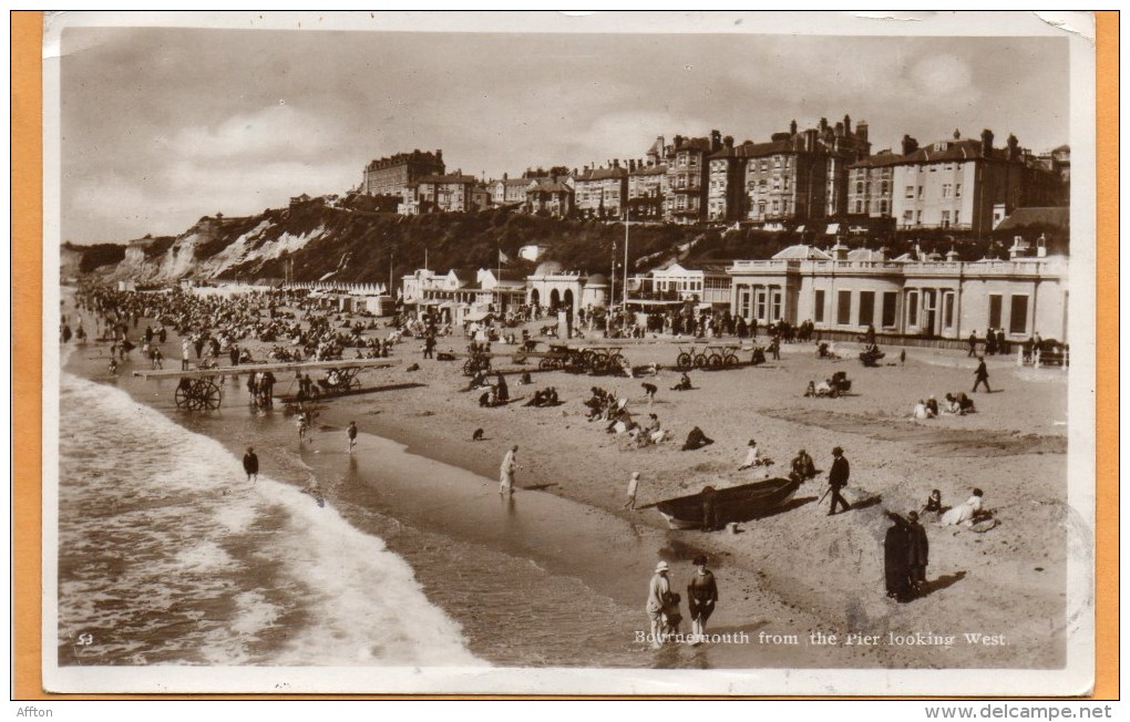 Bournemouth  1920 Postcard - Bournemouth (from 1972)