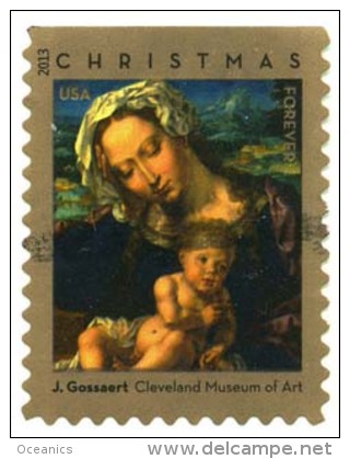 Etats-Unis / United States (Scott No.4815 - Noël / 2013 / Christmas) (o) P3 - Gebruikt