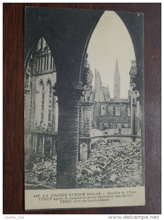 Ypres After The Bombardement ( 402 ) - Guerre/War 1914-18 / Anno 1916 ( Zie Foto Voor Details ) !! - Ieper