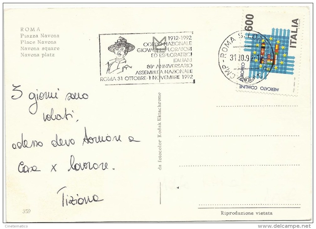 Annullo/cancellation/flamme Scout - Storia Postale
