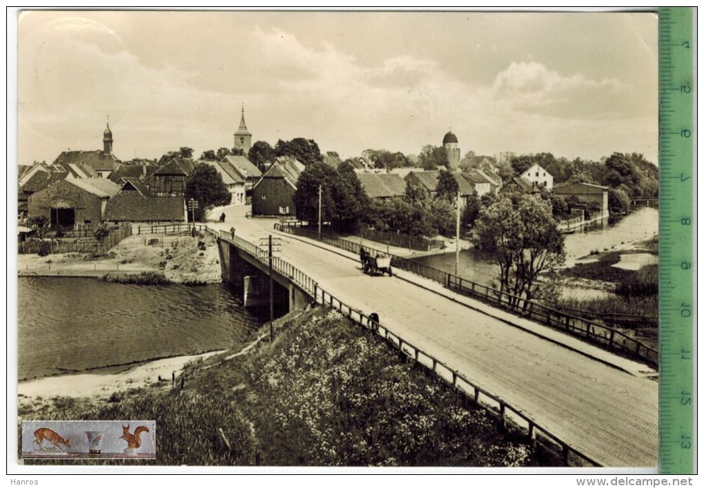 Lenzen (Elbe)-1967- Verlag: VEB Bild Und Heimat, POSTKARTE Mit Frankatur, Mit Stempel LENZEN 2.8.67, Erhaltung: I-II, - Lenzen