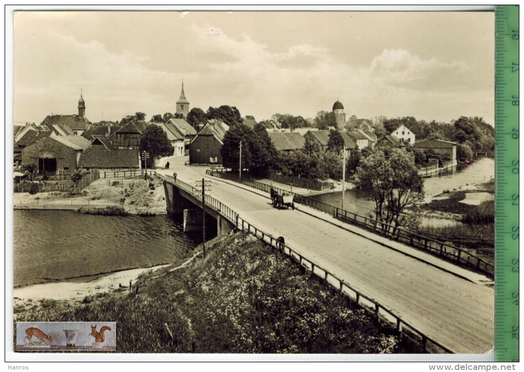 Lenzen (Elbe)-1967- Verlag: VEB Bild Und Heimat, POSTKARTE Mit Frankatur, Mit Stempel LENZEN 13.3.67, Erhaltung: I-II, - Lenzen