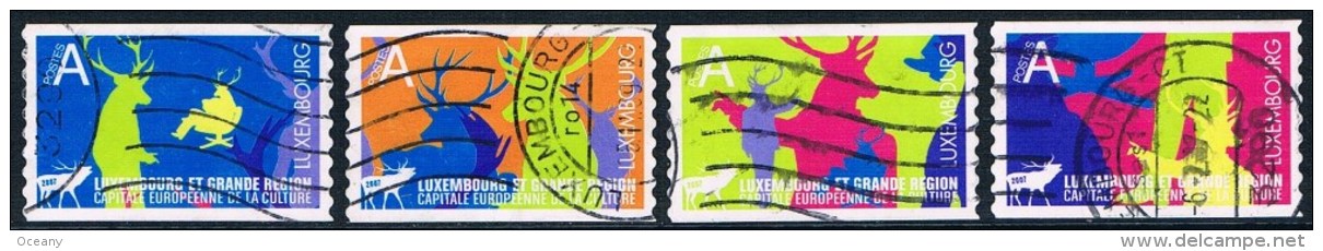 Luxembourg - Capitale Européenne De La Culture 2007 1680/1683 Oblit. - Used Stamps