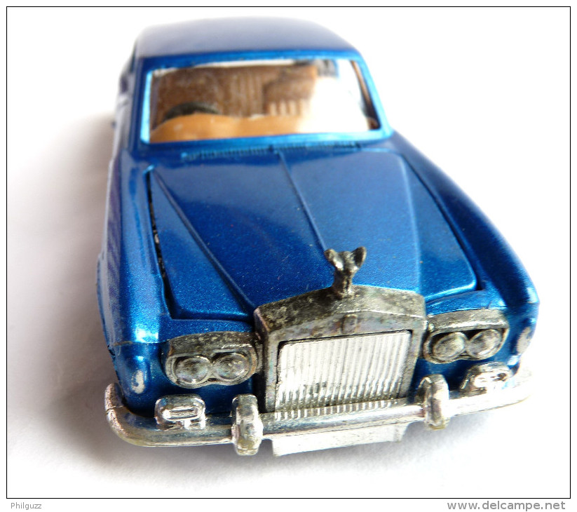 VOITURE - AUTOMOBILE -  CORGI - ROLLS ROYCE CORNICHE Bleu Métalisé - 1/43 ème - Corgi Toys