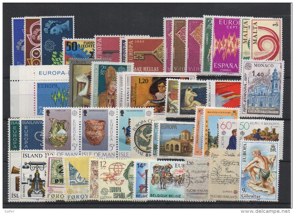 Europa CEPT  -   24 Serie Differenti  - MNH - Collections
