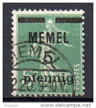 Memel - Memelgebiet - 1920/21 - Yvert N° 18 - Ongebruikt