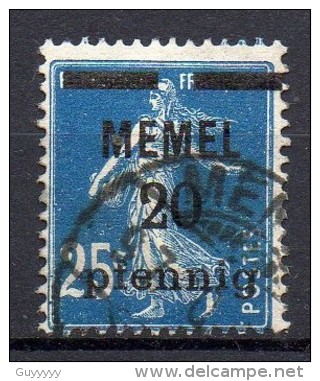 Memel - Memelgebiet - 1920/21 - Yvert N° 20 - Nuovi