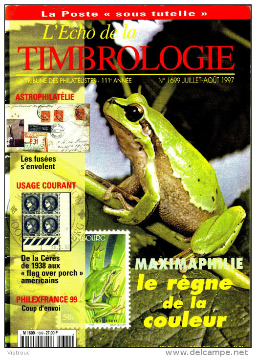 L'ECHO DE LA TIMBROLOGIE - N° 1699 - Juillet-Août 1997. - Français (àpd. 1941)