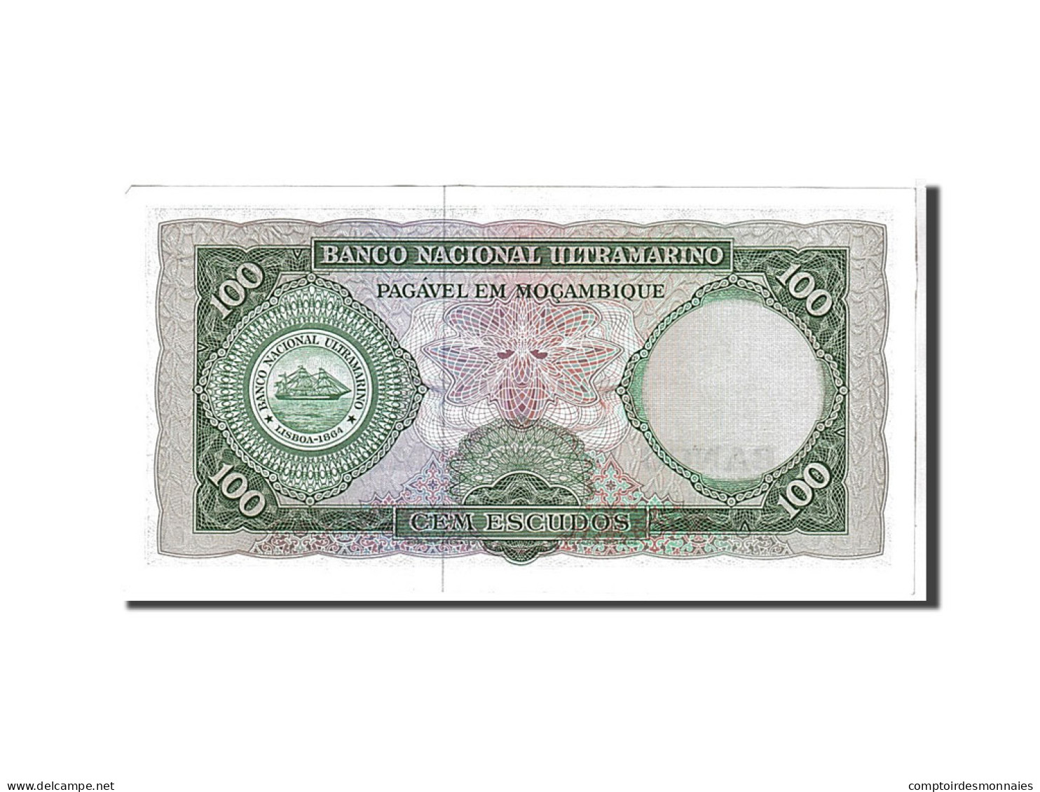 Billet, Mozambique, 100 Escudos, 1961, KM:109a, NEUF - Moçambique