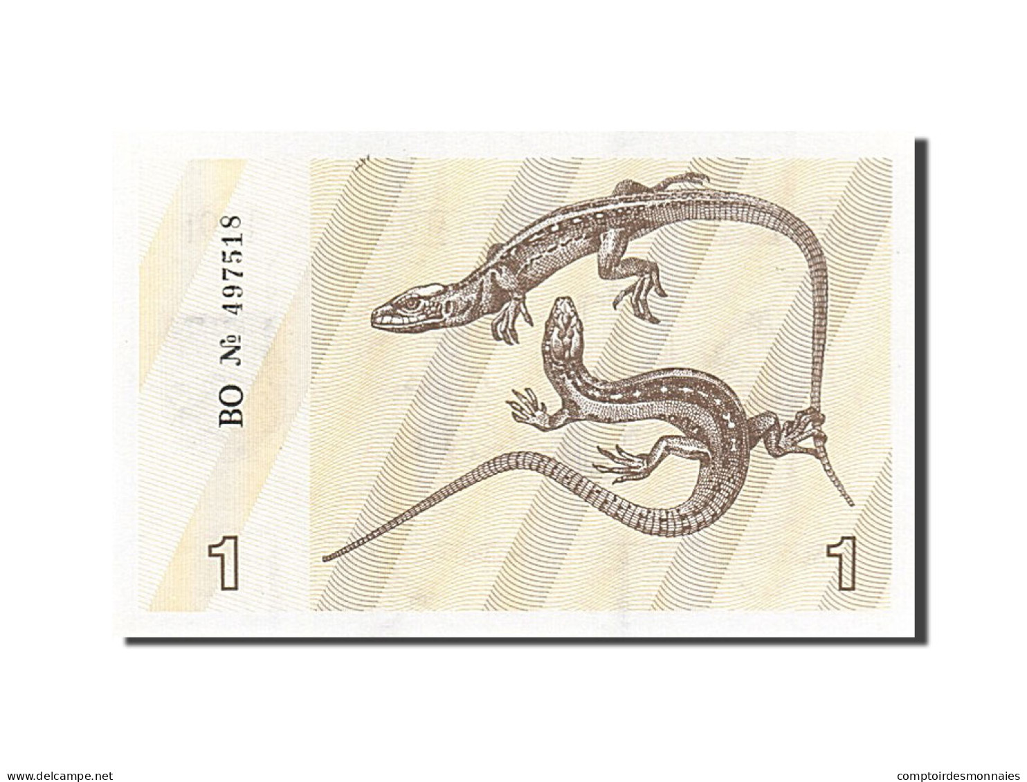 Billet, Lithuania, 1 (Talonas), 1991, NEUF - Lithuania