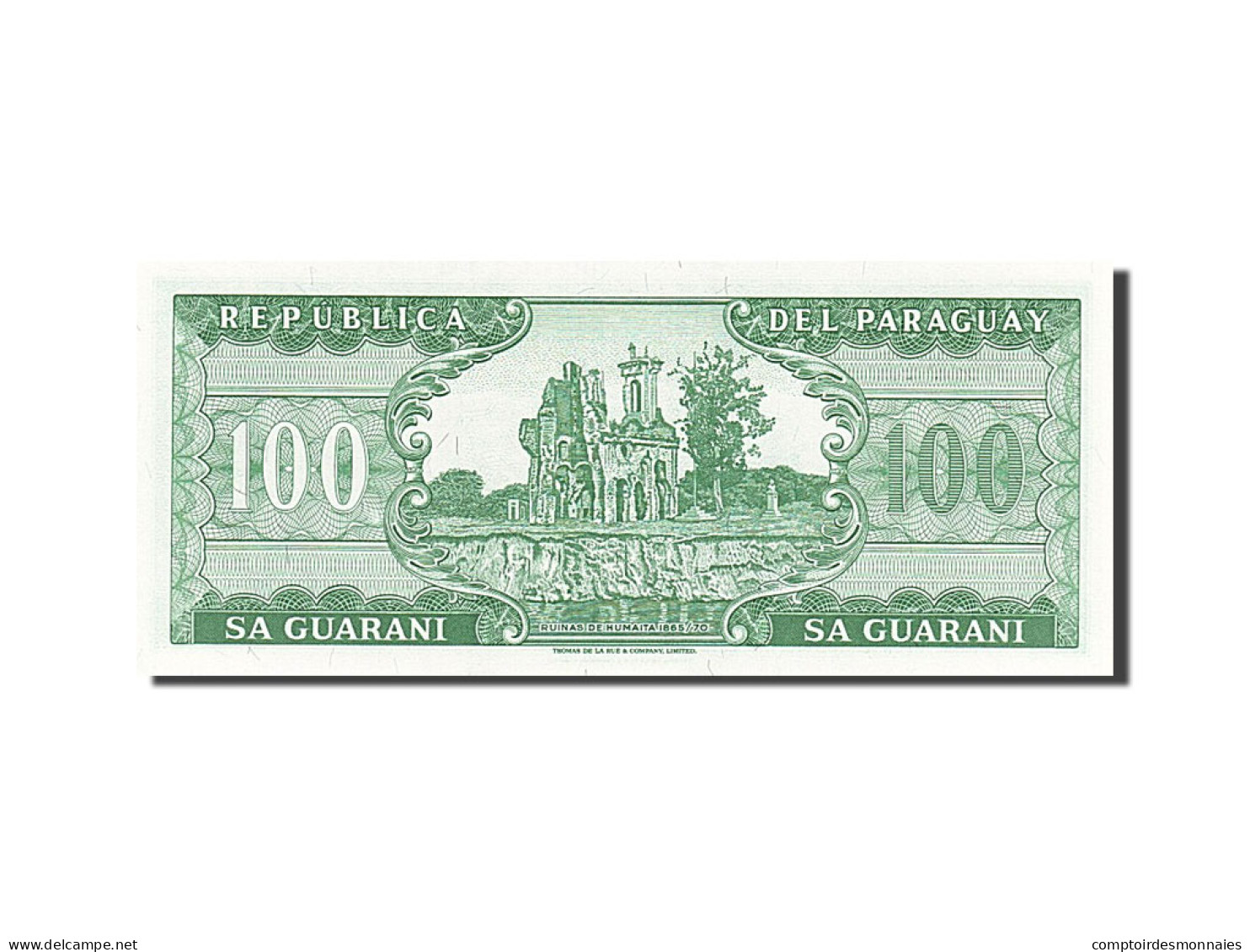 Billet, Paraguay, 100 Guaranies, 1952, NEUF - Paraguay