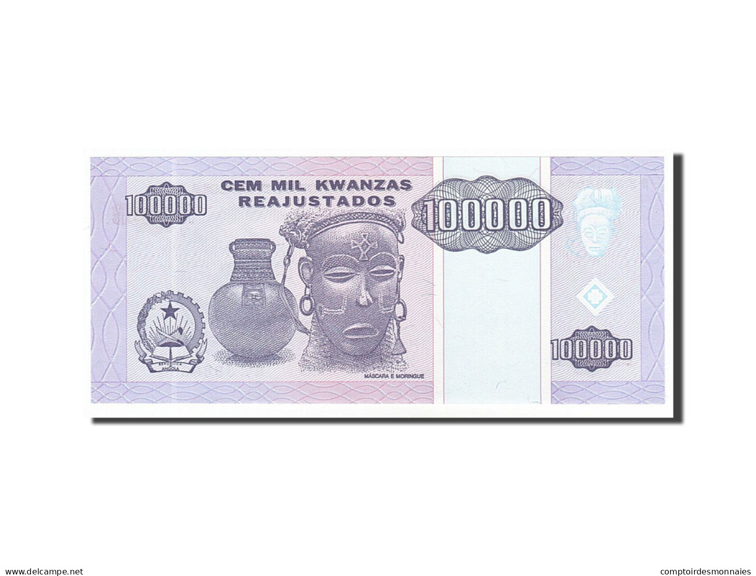 Billet, Angola, 10,000 Kwanzas Reajustados, 1995, 1995-05-01, NEUF - Angola