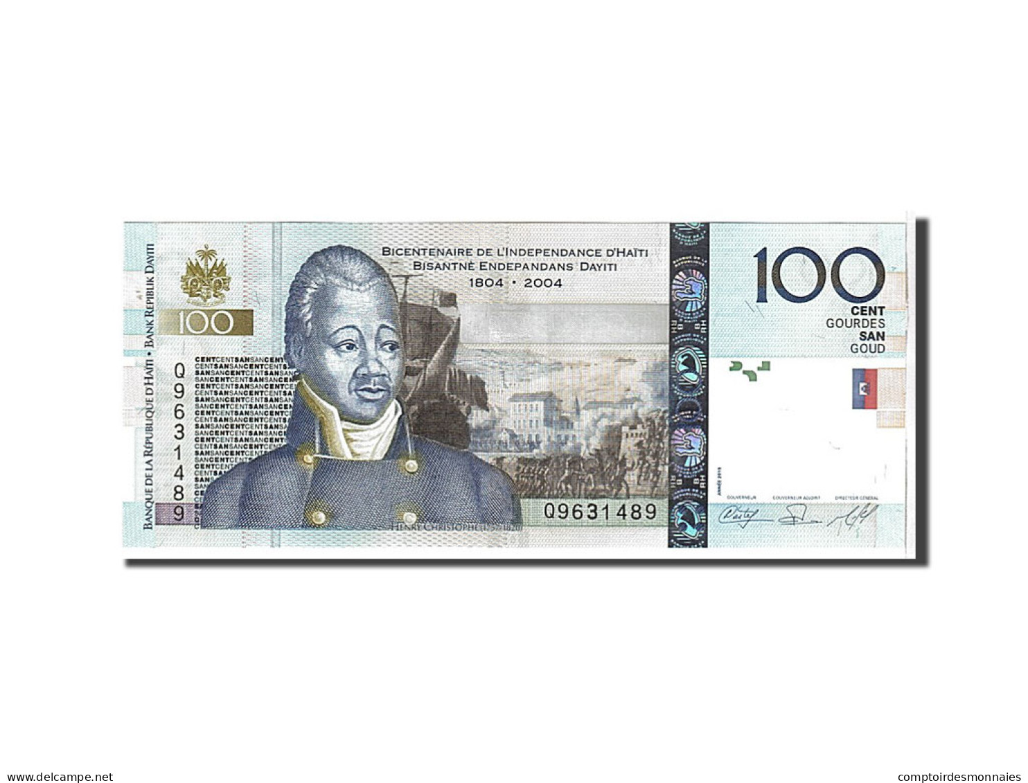 Billet, Haïti, 100 Gourdes, 2010, KM:275b, NEUF - Haiti