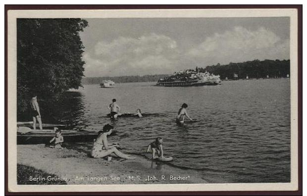 Berlin - Grünau , Am Langen See - Treptow