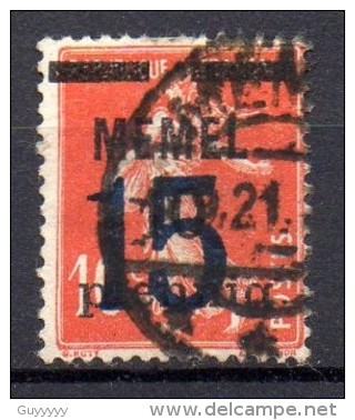 Memel - Memelgebiet - 1921/22 - Yvert N° 38 - Neufs