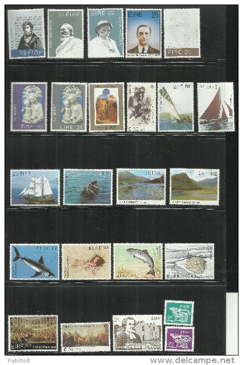 EIRE IRELAND IRLANDA 1982 COMPLETE YEAR SET ANNATA COMPLETA MNH - Annate Complete