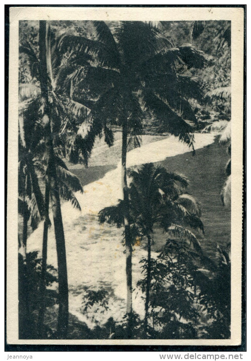 OCÉANIE - N° 182 (3) + 183 + 184  / CP PUBLICITAIRE IONYL , OBL. PAPEETE LE 13/6/1949, POUR LA FRANCE - TB - Storia Postale