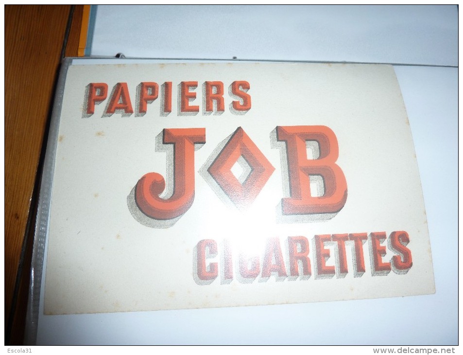 Buvard JOB Papier à Cigarettes.  Années 50 - P