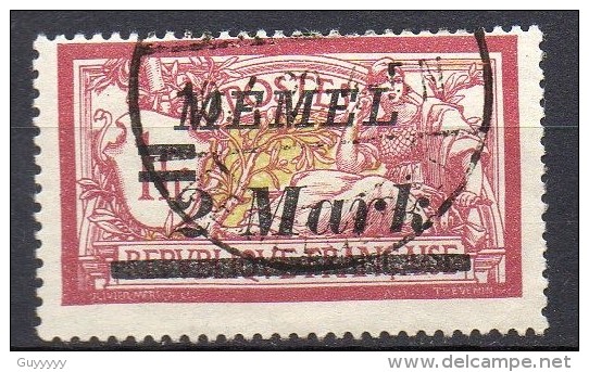 Memel - Memelgebiet - 1922 - Yvert N° 60 - Neufs