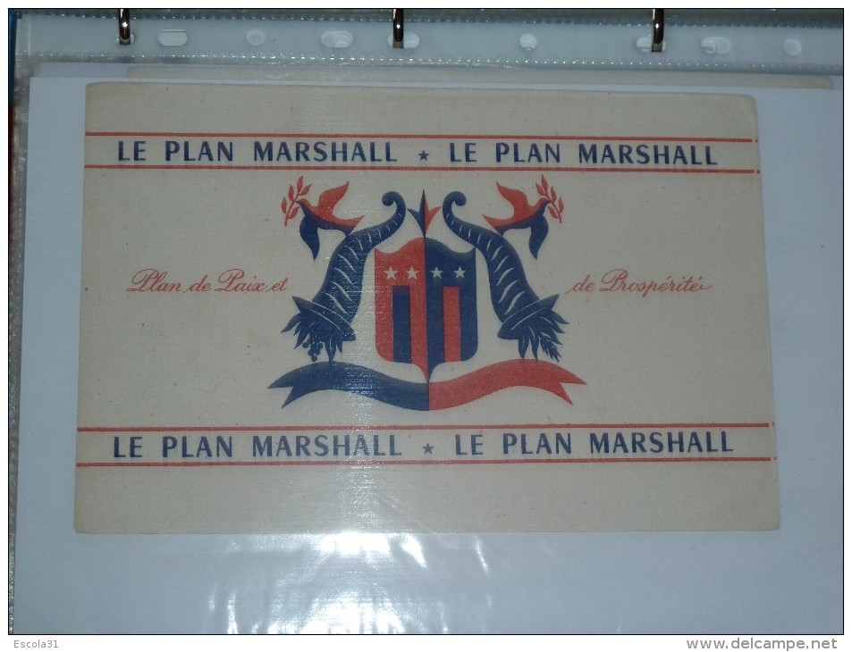 BUVARD-   Le Plan Marshall - P