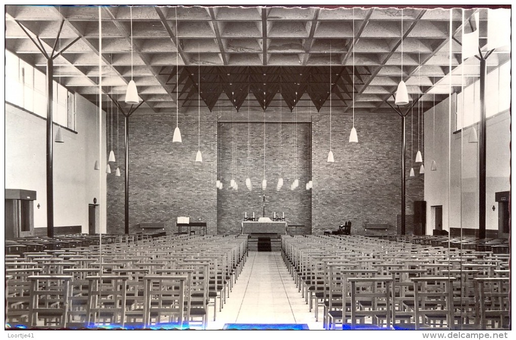 CP Mouvaux ( Nord ) Eglise Du Sacré Coeur - 1964 - Autres & Non Classés