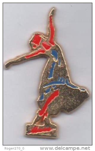 Beau Pin´s , Patinage Artistique , UNSS - Skating (Figure)