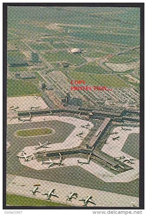 KLM -Airport Schiphol ,...,NOT Used. See The 2 Scans  For Condition. ( Originalscan !!! ) - Amsterdam