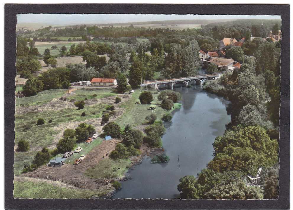 MONCEY (près Thurey Valleroy Rigney Chaudefontaine Champoux Vieilley Venise Palise Aulx)le Camping Vue Générale Aérienne - Sonstige & Ohne Zuordnung