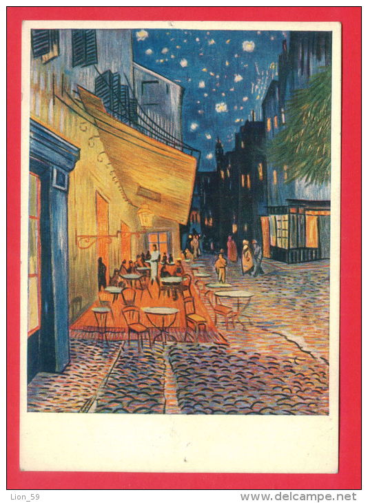 146740 / Netherlands Art Vincent Willem Van Gogh  -  Cafe Terrace At Night  In Arles, France - Germany Deutschland - Van Gogh, Vincent