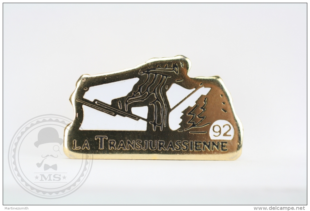 La Transjurassienne - Pin Badge #PLS - Invierno