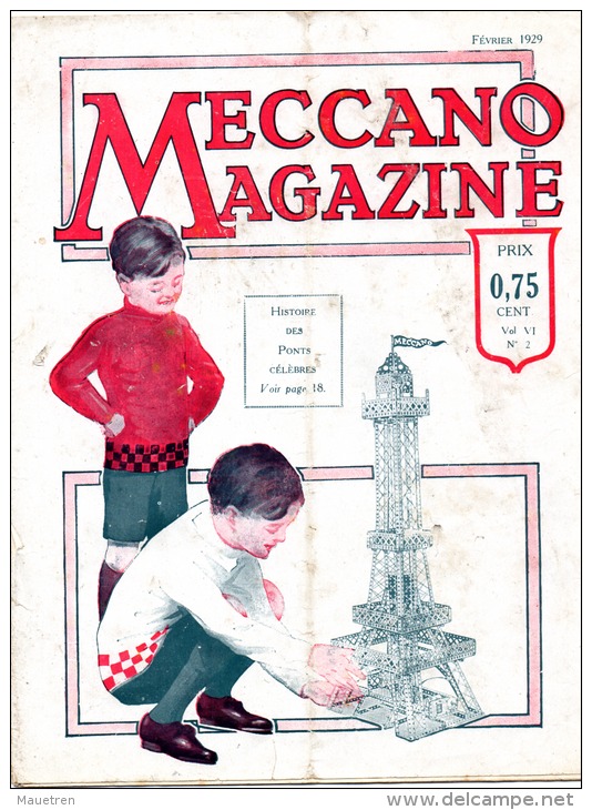 Meccano - MECANO MAGAZINE FEVRIER 1919