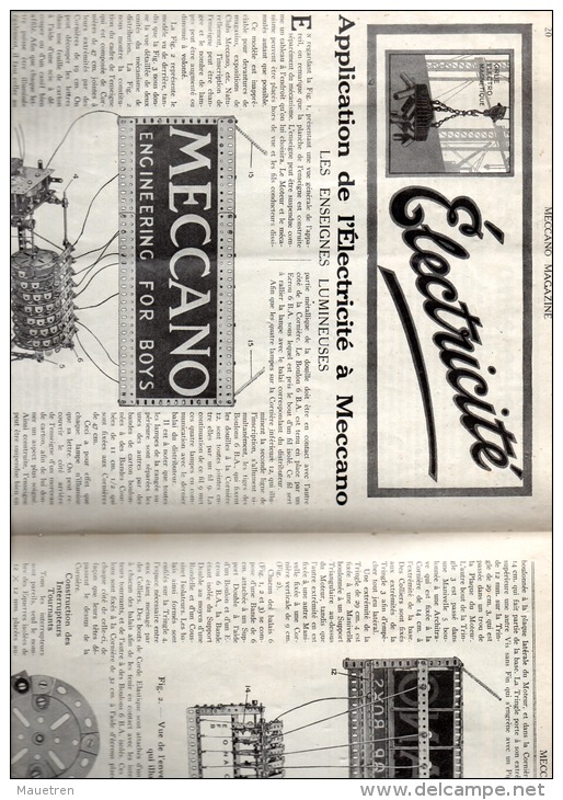 MECANO MAGAZINE FEVRIER 1919 - Meccano